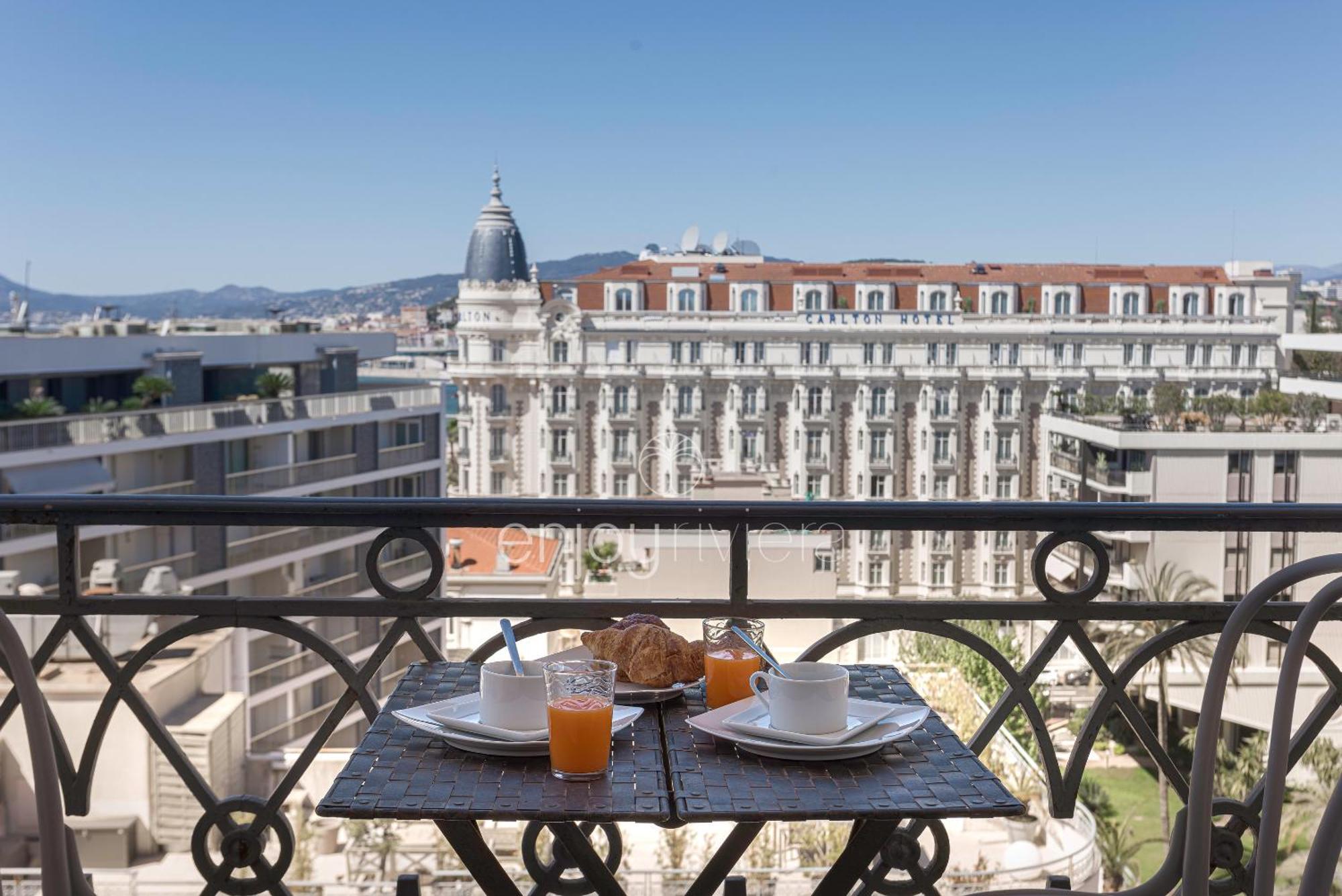 Palais Miramar Suite Art Modern - Derniere Etages Vue Mer - 75M De Confort - En Face Des Plages -Wifi - Clim 戛纳 外观 照片